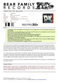(CD) May 19, 2017 INFO: ''During the Mid-To-Late 1950S, the Ultra-Polished Vocal Group Was the Epitome of Cool