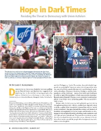 Hope in Dark Times: Resisting the Threat to Democracy with Union