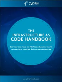 Infrastructure As Code Handbook