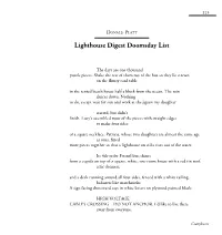 Lighthouse Digest Doomsday List