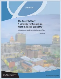 The Forsyth Story: a Strategy for Creating a More Inclusive Economy a Report to the Kate B