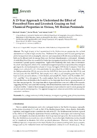 A 13-Year Approach to Understand the Effect of Prescribed Fires And