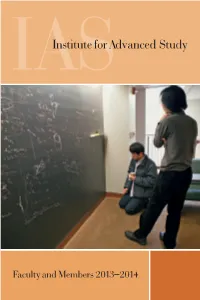 Iasinstitute for Advanced Study