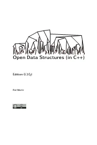 Open Data Structures (In C++)