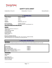 Safety Data Sheet