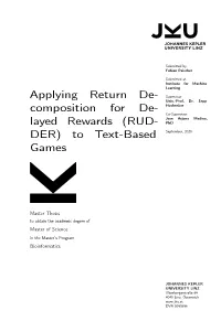 To Text-Based Games