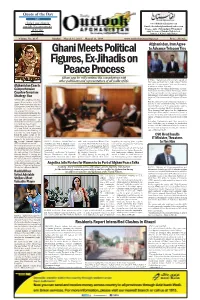 Figures, Ex-Jihadis on Peace Process