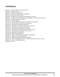 Moose River Plains Wild Forest Unit Management Plan/Final Generic Environmental Impact Statement ‐ January 2011 239