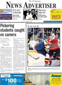 Pickering Students Caught on Camera