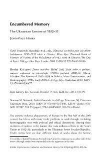 Review Essays Encumbered Memory