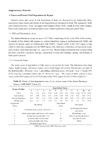 Soil Degradation in India: Challenges and Potential Solutions