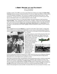 A Brief History of Our Fraternity Part 2 – the Founders By: James Mccarthy