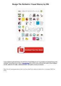 Design the Definitive Visual History by DK