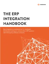 The Guide to ERP Integrations | Handshake