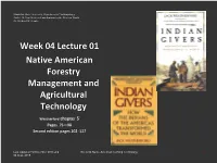 Farming Technology from the Indians