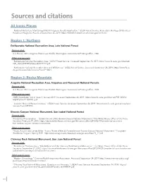 Sources Used and Methods