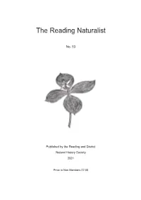 The Reading Naturalist