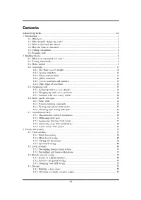 Table of Contents