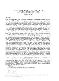 A New Classification System for the Flat Linear Potin Coinage