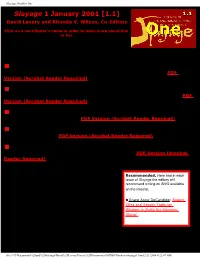 A PDF Copy of This Issue of Slayage Is Available Here