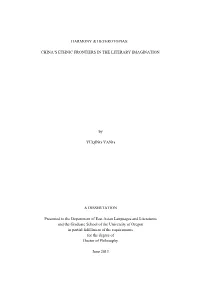 China's Ethnic Frontiers in the Literary