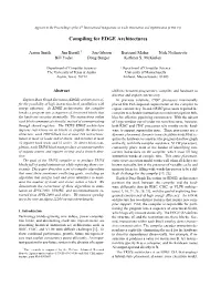 Compiling for EDGE Architectures