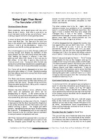 MLB8 Newsletter Edition 43