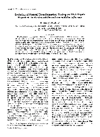 Testing the DNA Repair Hypothesis in Bacillus Subtilis and Haemophilus Intuenzae