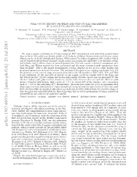 Arxiv:1307.6035V1 [Astro-Ph.GA] 23 Jul 2013 Uaeydtriigterpoete,Ms Ftegalac- the of Most Properties, Their Determining Curately Et Ferraro the 1997; on Heggie 2012)