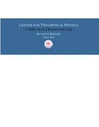 Center for Theoretical Physics