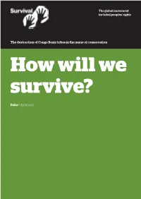 How Will We Survive?