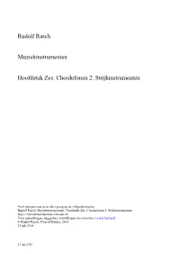 Strijkinstrumenten