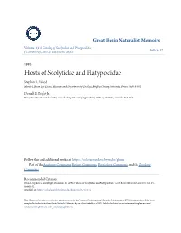 Hosts of Scolytidae and Platypodidae Stephen L