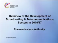 Power Point Presentation by Chairman of Communications