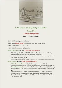 Programme PART I – (13.00 – 16.30 CET)