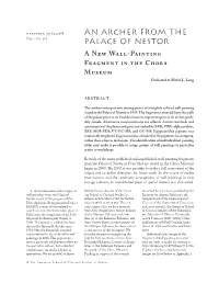 An Archer from the Palace of Nestor 365