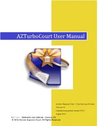 Azturbocourt User Manual