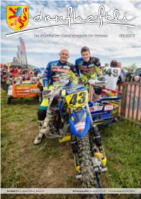 Das Informative Monatsmagazin Für Reinach 06/ 2018
