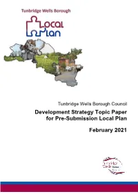 Development Strategy Topic Paper for Pre-Submission Local Plan