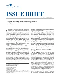 ISSUE BRIEF No