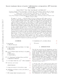Bulk-Boundary Correspondence, SPT Invariants and Gauging