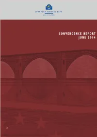 Convergence Report June 2014