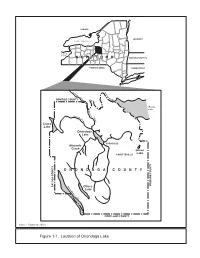 Figure 1-1. Location of Onondaga Lake S Creek E C a R L N E R E Il I V M W Lake Outlet a S