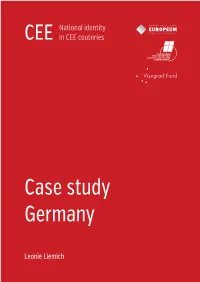 Germany, You Will Find Different Approaches of Definitions and Understanding