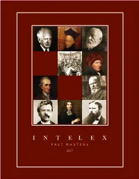 Intelex Past Masters Online Database; I Wish I Could Say the Same Thing About All of the Online Products to Which We Subscribe