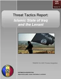 Threat Tactics Report: ISIL