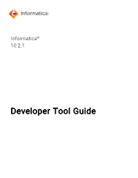 Developer Tool Guide
