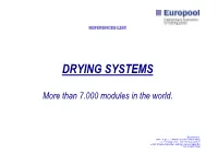 Drying Systems