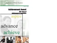 SWE Award Program Booklet.Qxp