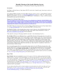 Meeting Notes from 2006